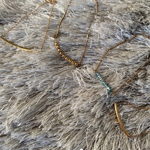 Gold Bracelets Set of 4 - Picture 2 of 2